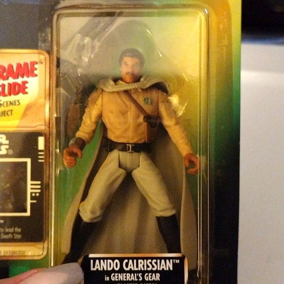 Vintage Star Wars Lando Calrissian in General's Gear W/ Blaster Pistol - Picture 2 of 6